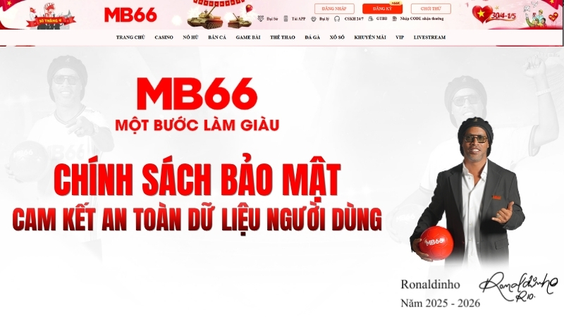 Chính Sách Bảo Mật MB66 – Bảo Vệ Dữ Liệu Người Dùng 2026 - qaro.one