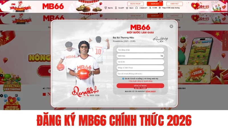 Đăng Ký MB66 Chính Thức 2026 – Tạo Tài Khoản Nhanh Trong 1 Phút - qaro.one