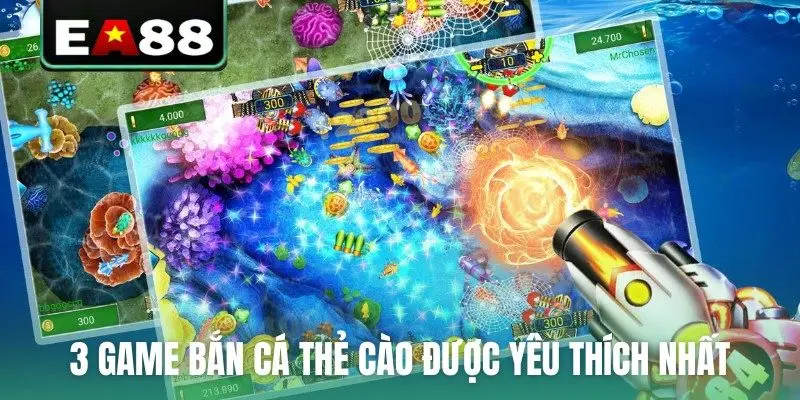 3+ Game Bắn Cá Thẻ Cào Hot Nhất - Tham Gia Nhận Jackpot - qaro.one