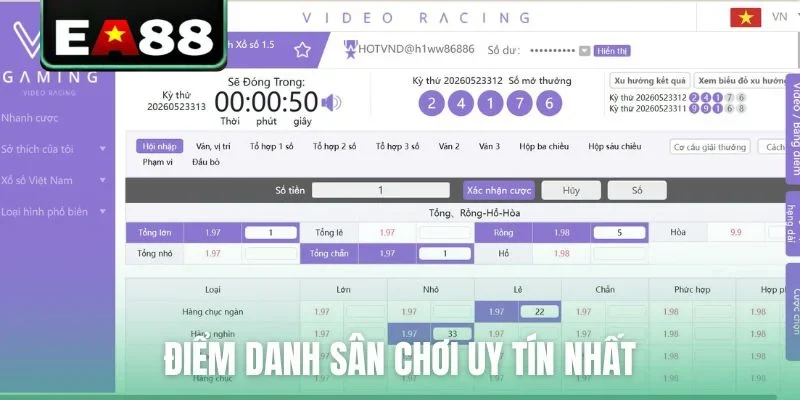 Xổ Số EA88 - Sảnh Cược Lô Đề Trực Tuyến Thưởng Hậu Hĩnh - qaro.one