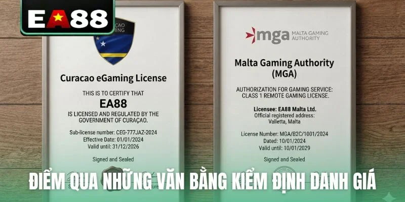 Giấy Phép Hoạt Động EA88 - Bảo Chứng Uy Tín Thị Trường - qaro.one