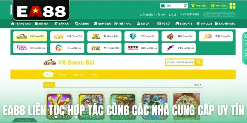 Game Bài EA88 Sở Hữu Kho Trò Chơi Đổi Thưởng Cực Hot - qaro.one