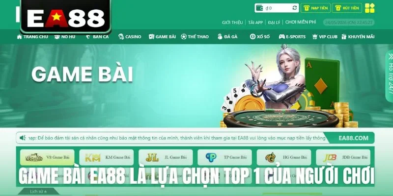 Game Bài EA88 Sở Hữu Kho Trò Chơi Đổi Thưởng Cực Hot - qaro.one