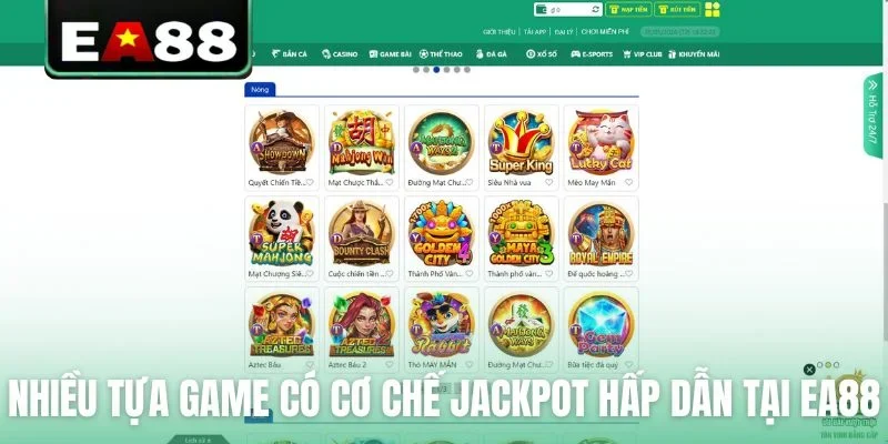 Nổ Hũ Jackpot - Trải Nghiệm Quay Hũ Đỉnh Cao Tại EA88 - qaro.one