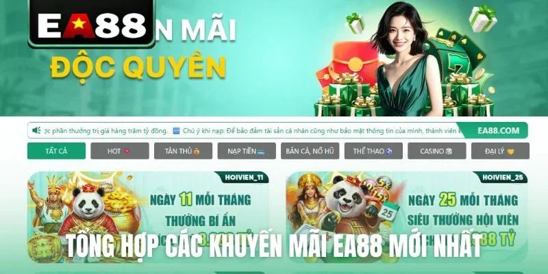 Tổng Hợp Khuyến Mãi EA88 Mới Nhất Dành Cho Thành Viên - qaro.one