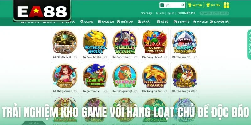 Bắn Cá EA88 - Chinh Phục Đại Dương Rinh Thưởng Cực Khủng - qaro.one