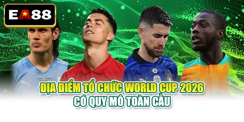 Địa Điểm Tổ Chức World Cup 2026 - Các Sân Vận Động Nổi Bật - qaro.one